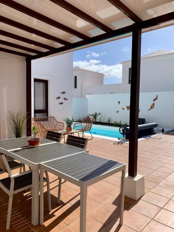 Splendid Casa Papagayo, Heated Pool, Roofterrace With Views And Wifi Villa Плая Бланка Екстериор снимка