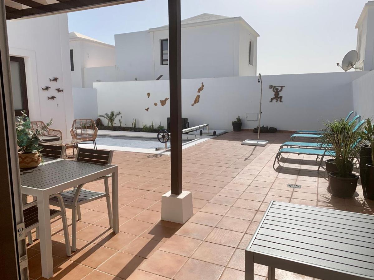 Splendid Casa Papagayo, Heated Pool, Roofterrace With Views And Wifi Villa Плая Бланка Екстериор снимка
